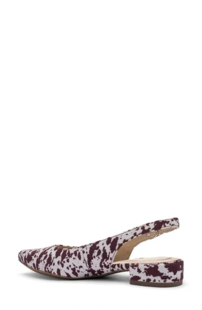 Ara Pixie Slingback Pump In Brown