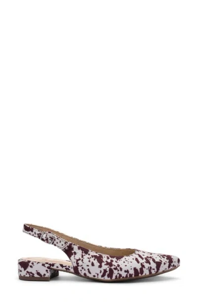 Ara Pixie Slingback Pump In Brown