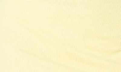 Roxy Sirena Cotton Blend Minidress In Yellow