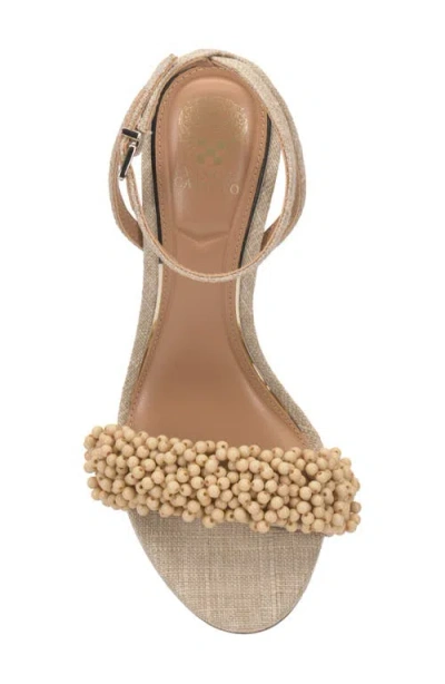 Vince Camuto Arleem Ankle Strap Sandal In Brown