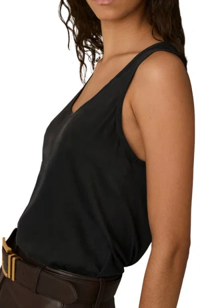 Reiss Ruby Silk Blend Cami In Black