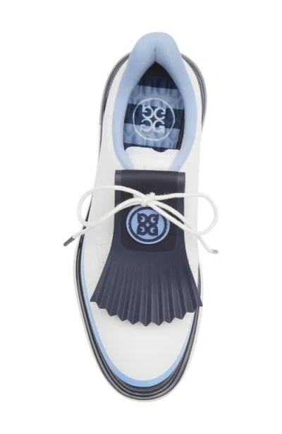 G/fore Gallivanter Tuxedo Stripe Golf Shoe In Multi