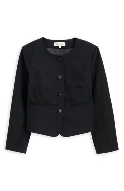 Alex Mill Soho Jacket In Cotton Linen In Black