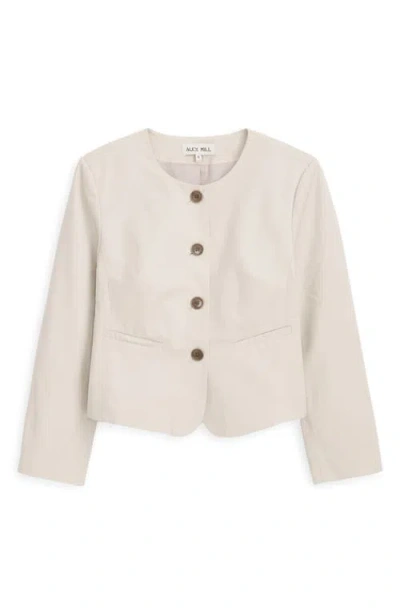 Alex Mill Soho Jacket In Cotton Linen In White