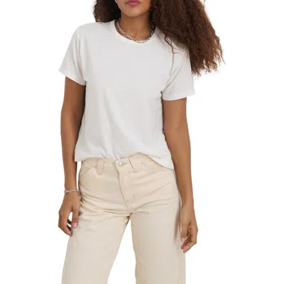 Alex Mill Garcon Linen Blend T-shirt In White