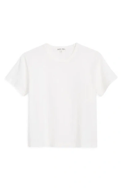 Alex Mill Garcon Linen Blend T-shirt In White
