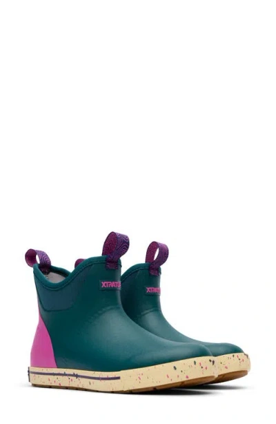 Xtratuf Waterproof Ankle Deck Boot In Green