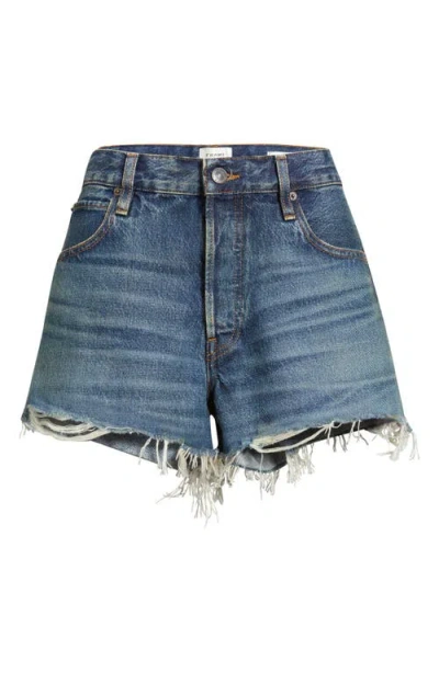 Frame The Hang Short Woman Denim Shorts Blue Size 31 Recycled Cotton