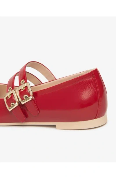 Nerogiardini Double Strap Ballet Flat In Multi