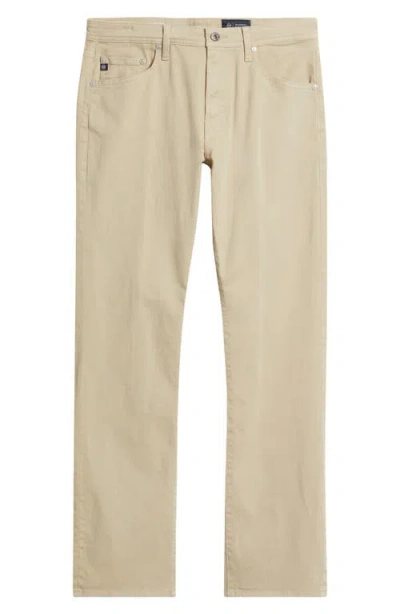 Ag Everett Slim Straight Leg Jeans In Nude