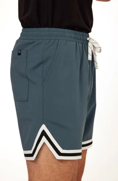 Threads 4 Thought Darren Essential Drawstring Shorts In Blue