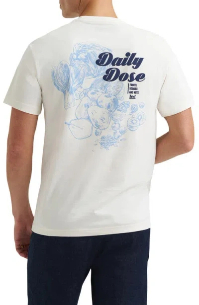 Lee Essential Graphic T-shirt In White