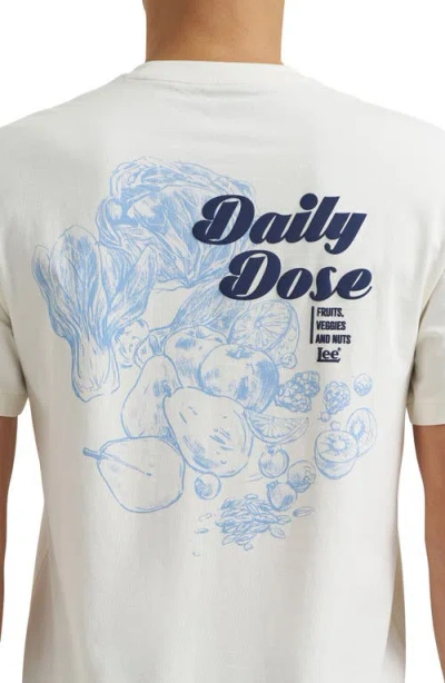Lee Essential Graphic T-shirt In White