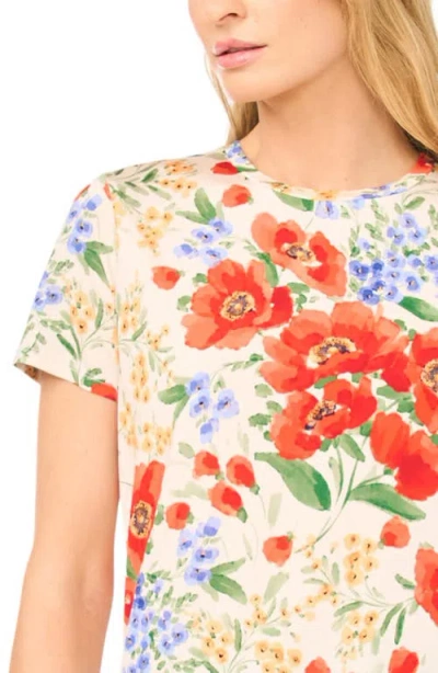 Ted Baker Floral Knit T-shirt In Multi