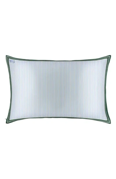Slip The Green Pure Silk Pillowcase In Blue