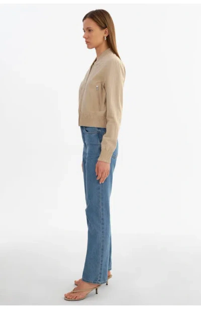 Lamarque Greer | Bomber Jacket In Brown