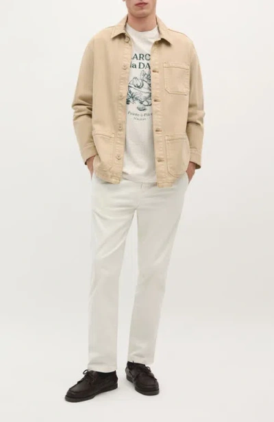 Scalpers Marché Tee In White