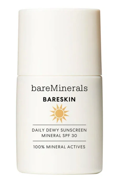 Bareminerals Bareskin Daily Dewy Sunscreen Mineral Spf 30 1 Oz. In Transparent