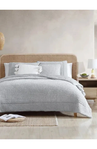 Sunday Citizen Snug Waffle Comforter In Gray
