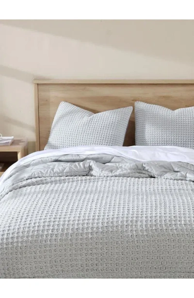 Sunday Citizen Snug Waffle Comforter In Gray