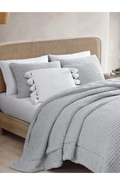 Sunday Citizen Snug Waffle Comforter In Gray