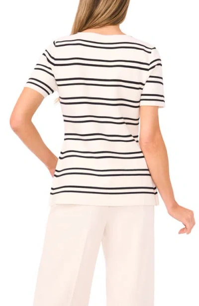 Ted Baker Gail Stripe Button-up Sweater In Multi