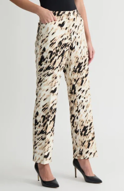 Kasper The Lily Printed Pants In Multi