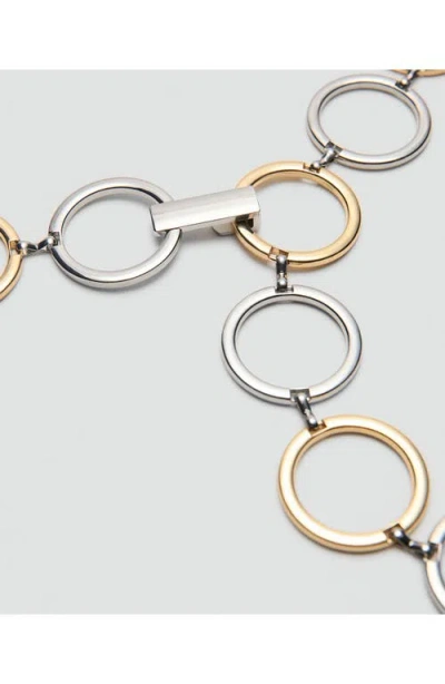 Mango Chain Belt In Gold