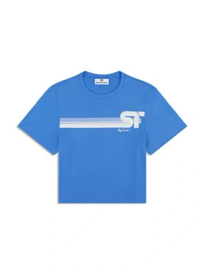 Sergio Tacchini Corsa T-shirt In Blue