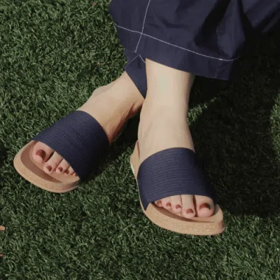 Message Mullen Slide In Blue