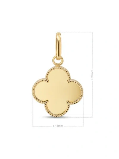 Devata Clover Pendant In Gold