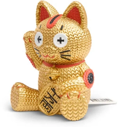 Handmade By Robots Beckoning Cat In Multi