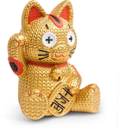 Handmade By Robots Beckoning Cat In Multi