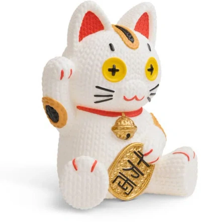 Handmade By Robots Beckoning Cat In Multi