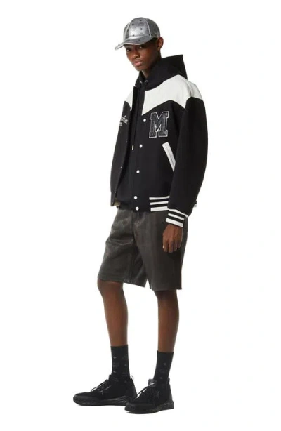 Mcm Munchen Ponte Varsity Jacket In Multi