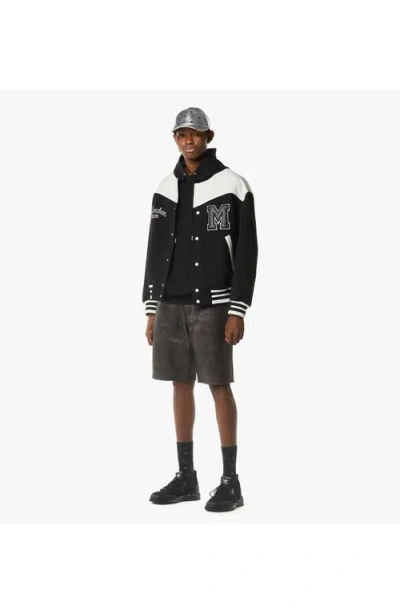 Mcm Munchen Ponte Varsity Jacket In Multi