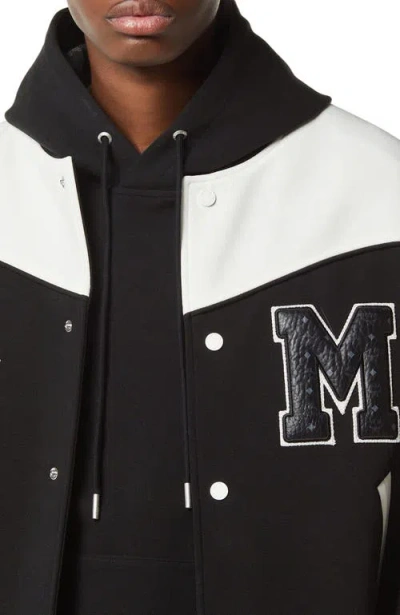 Mcm Munchen Ponte Varsity Jacket In Multi