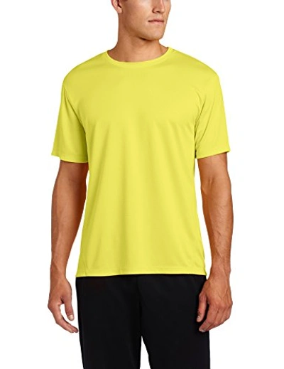 Asics Men's Core Short Sleeve Top In Electric Lime