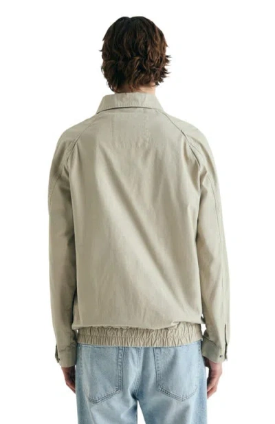 Scalpers Bober Raglan Sleeves Jacket In White