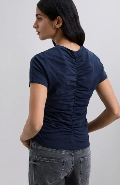 Scalpers Gathermid Tee In Blue