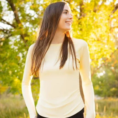 Bloquv Drawstring Crew Shirt In Neutral