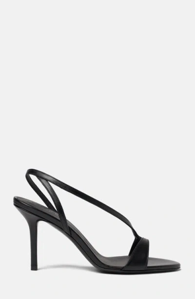 Scarosso Paula Strappy Heeled Sandals In Black
