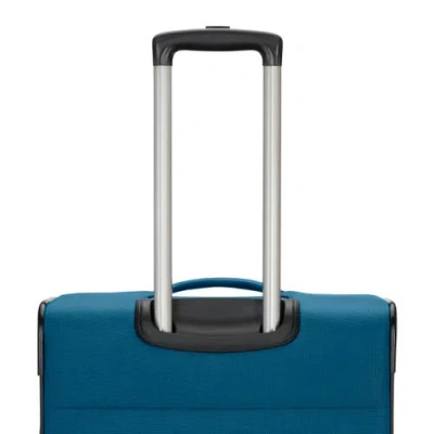 Samsonite Ascella 4 Softside Expandable 25" Checked Spinner In Blue