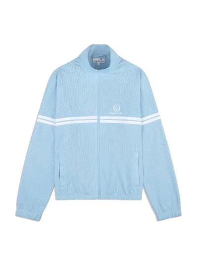 Sergio Tacchini Arturo Mesh Track Jacket In Blue