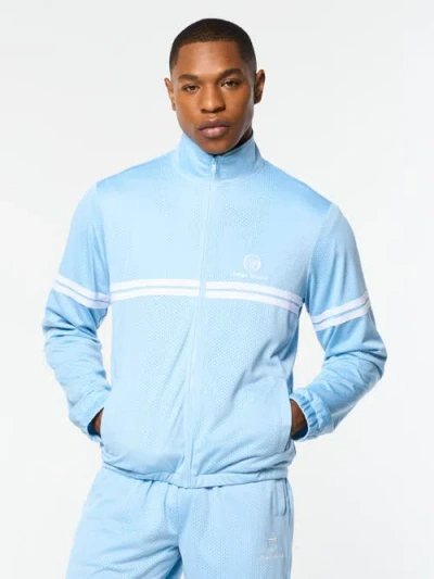 Sergio Tacchini Arturo Mesh Track Jacket In Blue