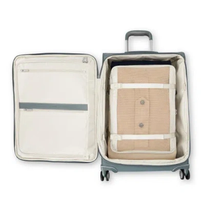 Samsonite Silhouette 18 Softside Medium Spinner Suitcase In Blue