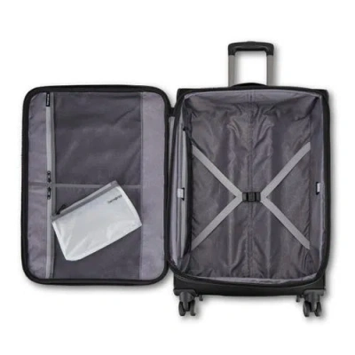 Samsonite Ascella 4 Softside Expandable 29" Checked Spinner In Black