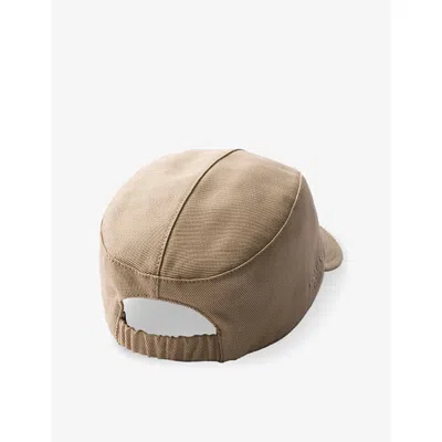 Prada Drill Baseball Cap In Neutral