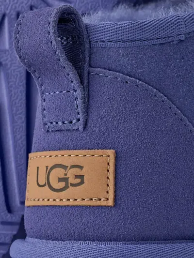 Ugg Classic Ultra Mini Pull-tab Boots In Purple