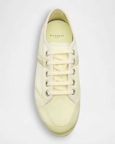 Givenchy Slim Satin Low-top Sneakers In Multi